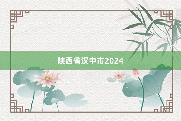 陕西省汉中市2024